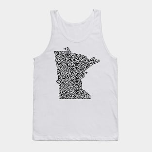 State of Minnesota Maze Tank Top